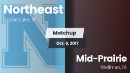 Matchup: Northeast vs. Mid-Prairie  2017
