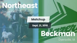 Matchup: Northeast vs. Beckman  2018