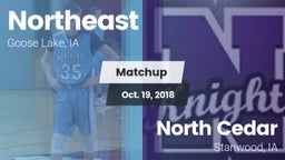 Matchup: Northeast vs. North Cedar  2018