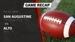 Recap: San Augustine  vs. Alto  2016