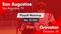 Matchup: San Augustine vs. Groveton  2016