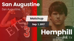 Matchup: San Augustine vs. Hemphill  2017