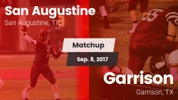 Matchup: San Augustine vs. Garrison  2017