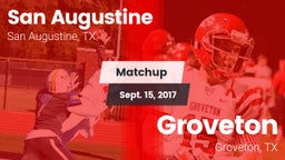 Matchup: San Augustine vs. Groveton  2017