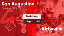 Matchup: San Augustine vs. Kirbyville  2017