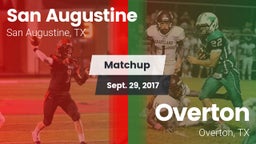 Matchup: San Augustine vs. Overton  2017