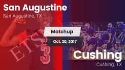 Matchup: San Augustine vs. Cushing  2017