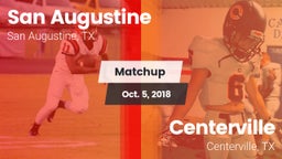 Matchup: San Augustine vs. Centerville  2018