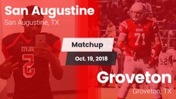 Matchup: San Augustine vs. Groveton  2018