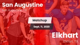 Matchup: San Augustine vs. Elkhart  2020