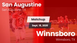 Matchup: San Augustine vs. Winnsboro  2020