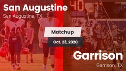 Matchup: San Augustine vs. Garrison  2020