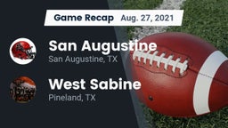 Recap: San Augustine  vs. West Sabine  2021
