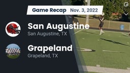 Recap: San Augustine  vs. Grapeland  2022