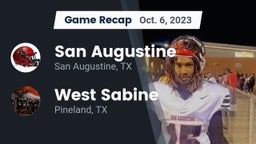 Recap: San Augustine  vs. West Sabine  2023