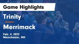 Trinity  vs Merrimack  Game Highlights - Feb. 4, 2022