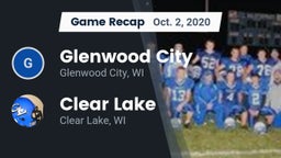 Recap: Glenwood City  vs. Clear Lake  2020