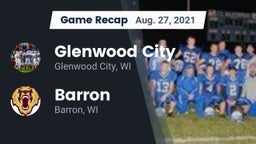 Recap: Glenwood City  vs. Barron  2021