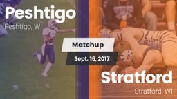 Matchup: Peshtigo vs. Stratford  2017