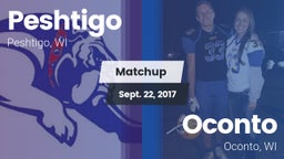 Matchup: Peshtigo vs. Oconto  2017