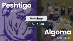 Matchup: Peshtigo vs. Algoma  2017
