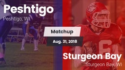 Matchup: Peshtigo vs. Sturgeon Bay  2018