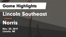 Lincoln Southeast  vs Norris  Game Highlights - Nov. 30, 2019