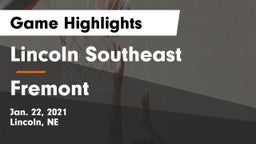 Lincoln Southeast  vs Fremont  Game Highlights - Jan. 22, 2021