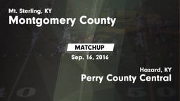 Matchup: Montgomery County vs. Perry County Central  2016