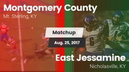 Matchup: Montgomery County vs. East Jessamine  2017