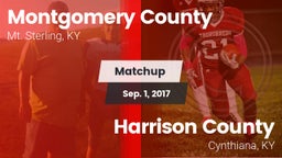 Matchup: Montgomery County vs. Harrison County  2017