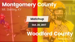 Matchup: Montgomery County vs. Woodford County  2017