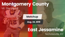 Matchup: Montgomery County vs. East Jessamine  2018