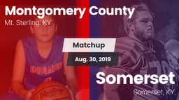 Matchup: Montgomery County vs. Somerset  2019