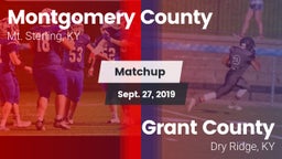 Matchup: Montgomery County vs. Grant County  2019