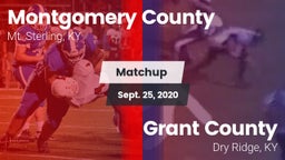 Matchup: Montgomery County vs. Grant County  2020