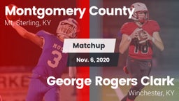 Matchup: Montgomery County vs. George Rogers Clark  2020