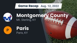 Recap: Montgomery County  vs. Paris  2022