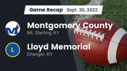 Recap: Montgomery County  vs. Lloyd Memorial  2022