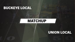 Matchup: Buckeye Local vs. Union Local 2016