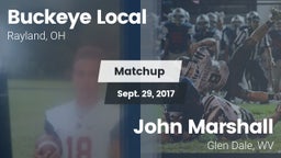 Matchup: Buckeye Local vs. John Marshall  2017