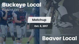 Matchup: Buckeye Local vs. Beaver Local 2017