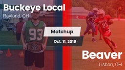 Matchup: Buckeye Local vs. Beaver  2019