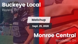 Matchup: Buckeye Local vs. Monroe Central  2020