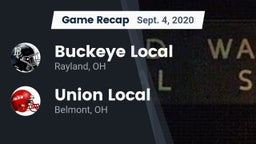 Recap: Buckeye Local  vs. Union Local  2020