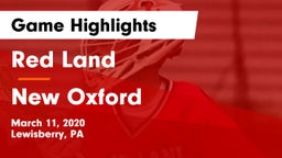 Red Land  vs New Oxford  Game Highlights - March 11, 2020