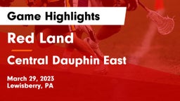 Red Land  vs Central Dauphin East  Game Highlights - March 29, 2023