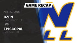 Recap: Ozen  vs. Episcopal  2016