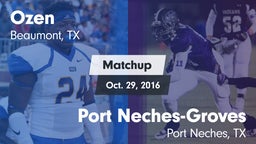 Matchup: Ozen vs. Port Neches-Groves  2016