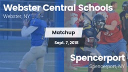 Matchup: Webster Central vs. Spencerport  2018